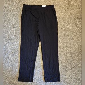 Brand new!! NWT men's Tek Gear relaxed fit black athletic pants size large
